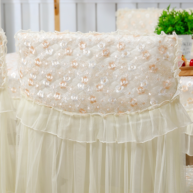 Ghế bọc, bàn ăn và bọc ghế, bộ đệm, bàn cà phê ren hình chữ nhật hộ gia đình, khăn trải bàn, thêu nghệ thuật, tối giản hiện đại - Khăn trải bàn khăn trải bàn hội nghị đẹp