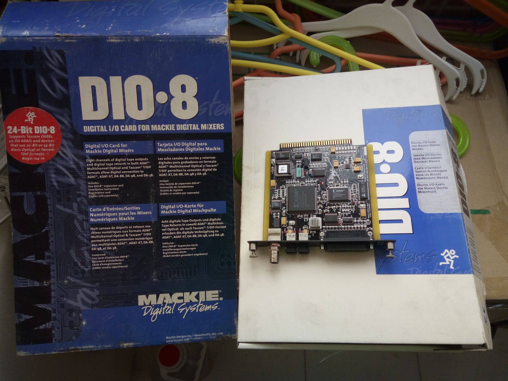 MACKIE DIO 8 APOGEE ADDA Digital Augmentation Card D8B Universal