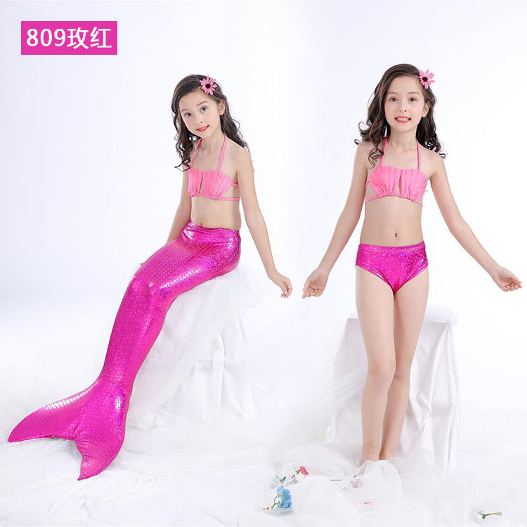 Bộ đồ bơi nàng tiên cá áo tắm cho bé gái Xiêm 2018 Bộ đồ mới bé gái đi biển Bộ đồ bơi bé gái quần áo trẻ em kiểu hàn quốc