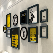 Genguan Living Room Decoration Painting Composition Sofa Background Wall Painting American Countryside Mural Restaurant Bedroom Nordic Hang