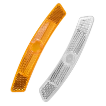 Bicycle spoke reflector rim reflector mountain bike folding dead bike double-sided reflector warning light