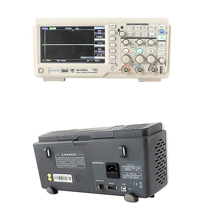 Осциллограф Отель glarun вни 100м/200м цифровой осциллограф ga1102cal/ga1202/1062 двойной след осциллограф Atten 100M/200M