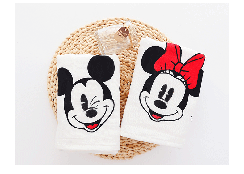 迪士尼米妮米奇纱布大面巾2条_05.png