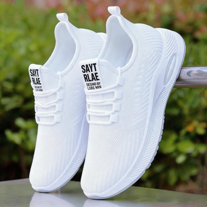 Li Yu Summer 2026 New Men's Shoes Breathable Mesh Sneakers White Casual Soft Sole White Shoes Mesh Men's Shoes Li Yu Summer 2026 New Men's Shoes Breathable Mesh Sneakers White Casual Soft Sole White Shoes Mesh Men's Shoes