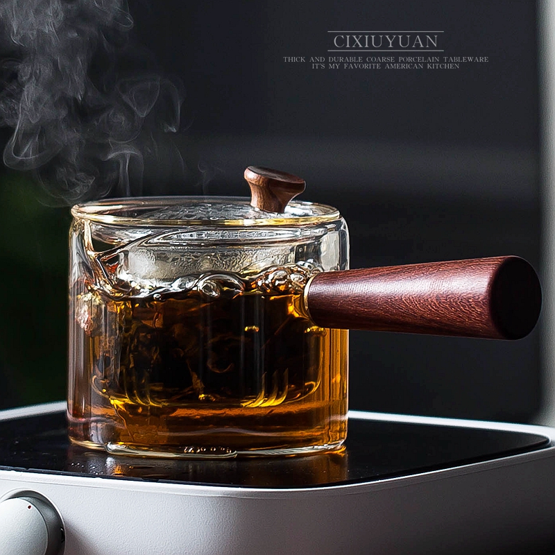 Black tea tea boiled suit household electric teapot TaoLu side glass pot boil tea steamer tea tea tea