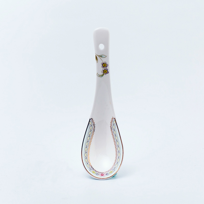 Creative spoon ceramic household ipads porcelain spoon, spoon, European - style Japanese - style tableware small spoon, spoon stirring spoons