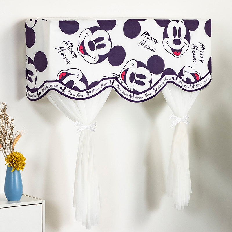 Anti-direct blowing force air conditioning hood wall-mounted cold air boot without taking the hanging shade dust cover moon air conditioning wind screens wind screens