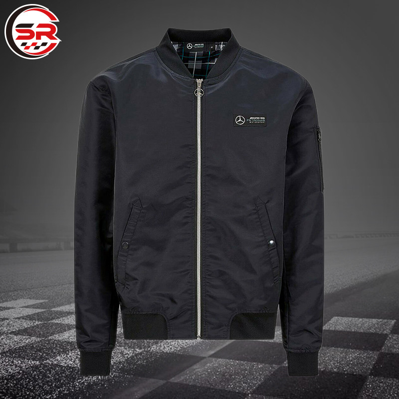 SR Racing Mercedes AMG F1 Team Uniform 2020 Air Force Jacket Pilot Jacket B02