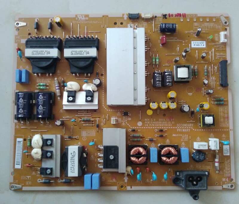 ~Lg 55Uf8500-Cb/7700/7702-Cc Power Board Eax65691001 Eay63729101