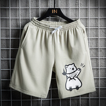 Summer Shorts Male Loose 50% Slim Fit Pants Boomer 70% Large-size Pants Slim Fit Sports Casual Pants Tide