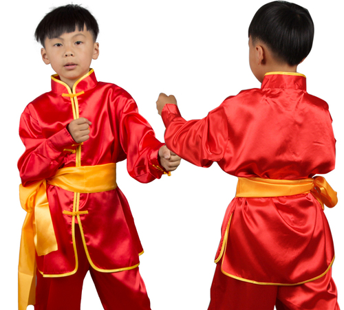 Boys Martial arts Kungfu & Tai-Chi Uniforms for Girls Chinese martial arts children costume performance