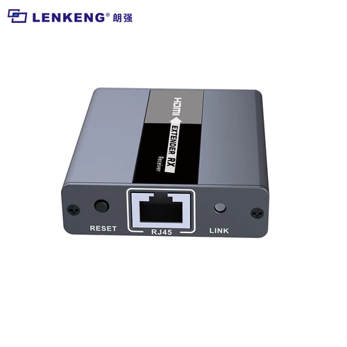 Lenkeng (Lenkeng) LKV371 Нет сжатия HD HDMI Extender Extender крупный проектор в единый сетевой кабель передает 120 метров HDMI в RJ45