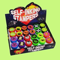 24 штуки в коробке (12 случайных рисунков могут быть напечатаны напрямую) Чернильная подушечка в комплект не входит.