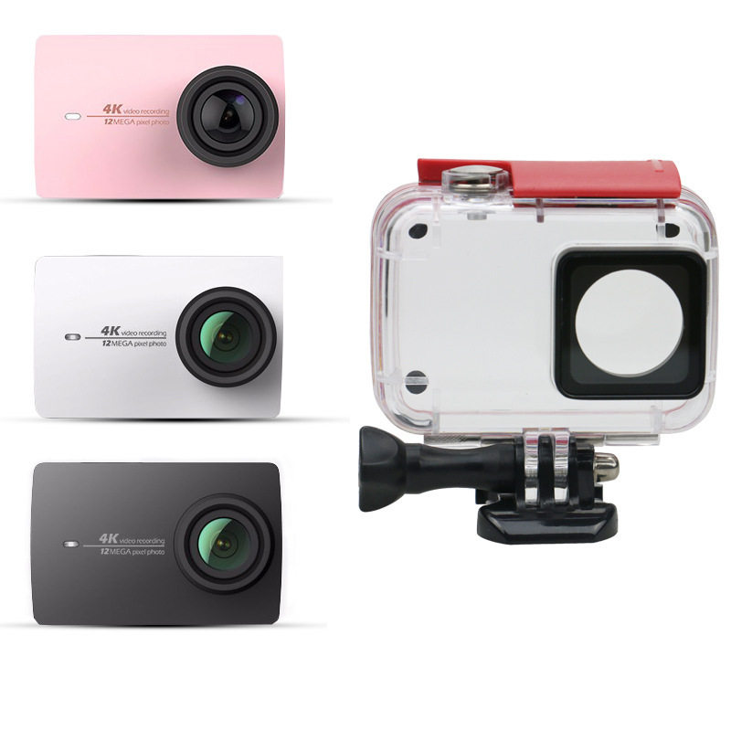 Manufacturer small ant 2 generation waterproof shell small ant 4k Sport camera waterproof shell diving protective shell small ant accessories