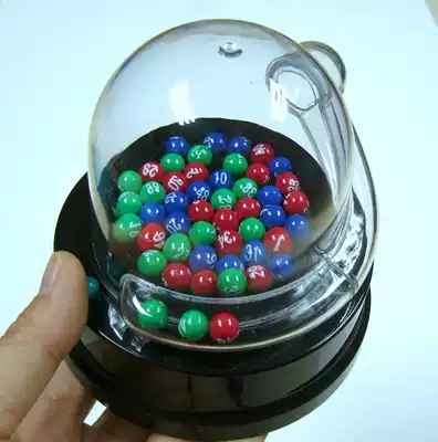 Lottery double-color ball lottery machine Lottery machine Big Lotto lottery number machine Color TV electric number selection machine Lucky draw turntable