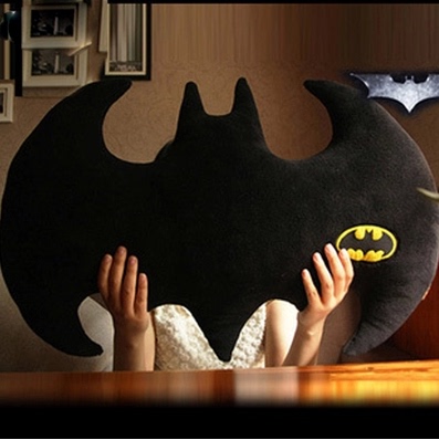 Christmas Gift Batman Logo Pillow Cushion Boyfriend Gift Creative Personalized Office Home Pillow Free Shipping