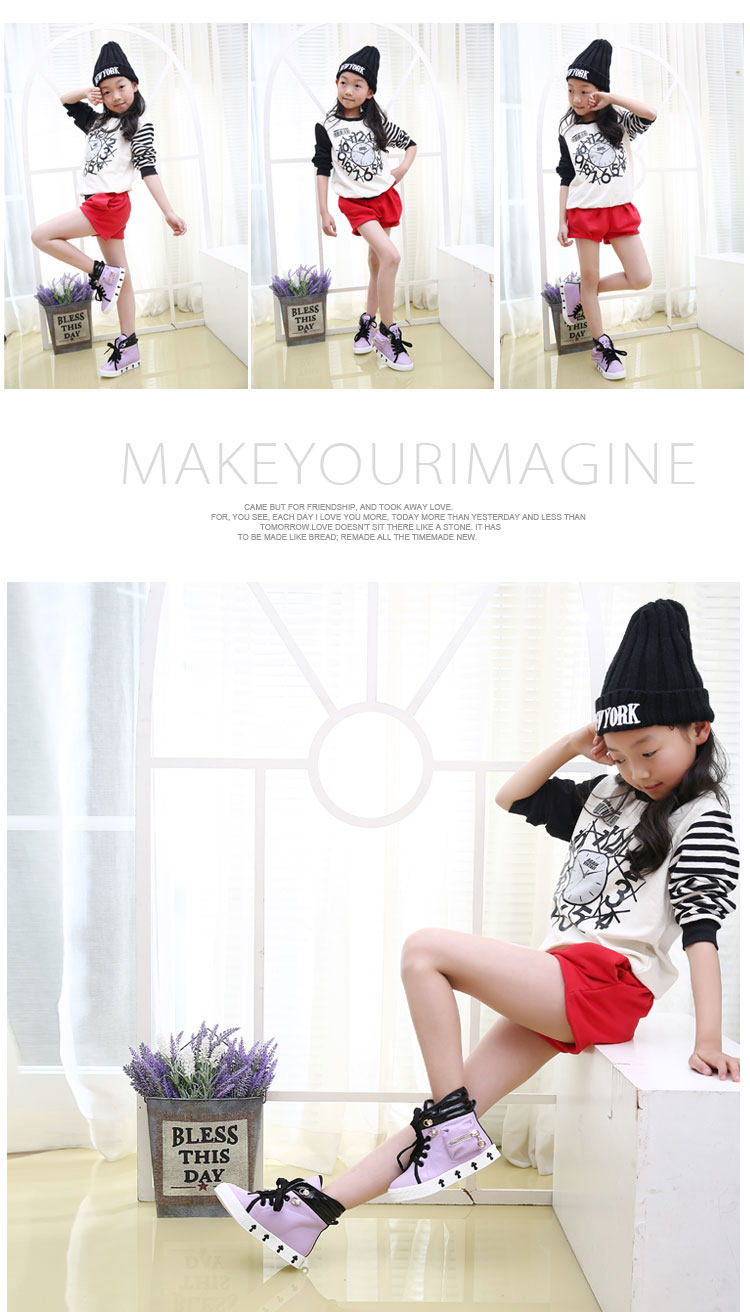 Chaussures enfants pour printemps - semelle caoutchouc - Ref 1038960 Image 22