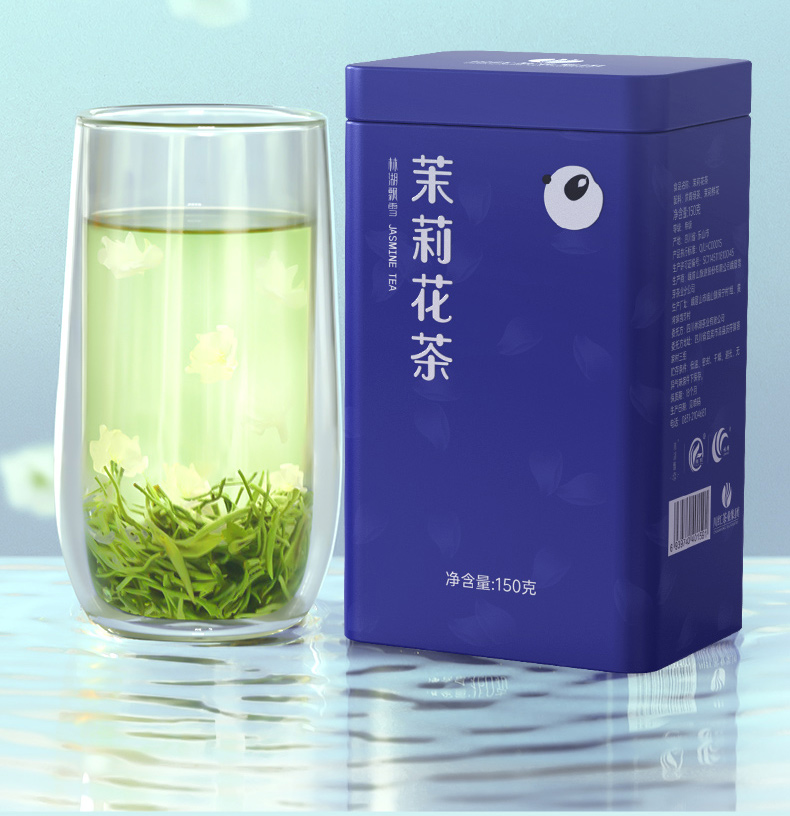 林湖 2024年新茶 飘雪 特级浓香型茉莉花茶 150g*2罐 双重优惠折后¥71包邮 新客3元首单礼金 林湖 2024年新茶 飘雪 特级浓香型茉莉花茶 150g*2罐 双重优惠折后¥71包邮 新客3元首单礼金