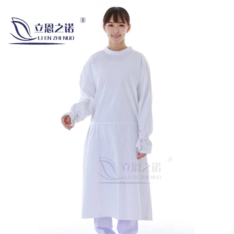 Hospital Transmission Section Teaching Experiment Thick Cotton Protective Clothing Hand-washing clothes High Temperature Resistant and Rinse Isolation Clothing