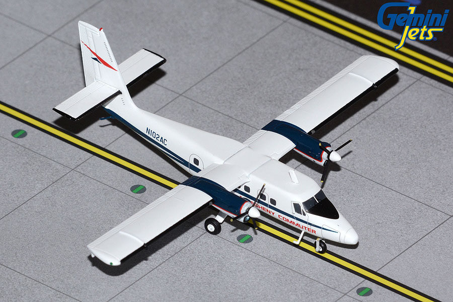 GeminiJets G2USA1033 Alqeni commuter DHC-6-300 N102AC 1:200