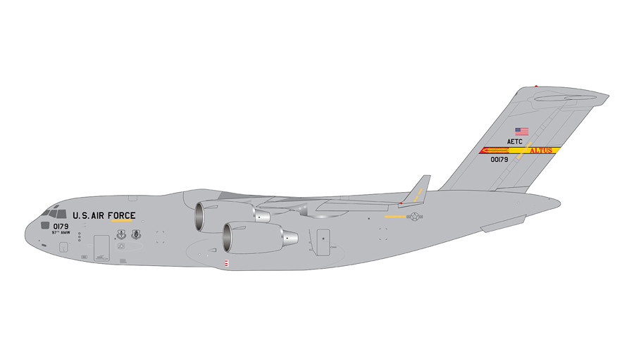 GeminiJets G2AFO1006 US Air Force C-17A 00-0179 1:200