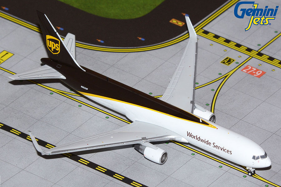 GeminiJets GJUPS1918 Unified Package UPS B767-300ERF N322UP 1:400