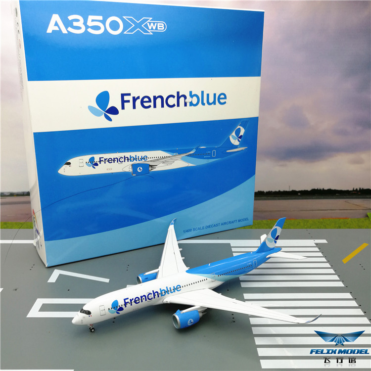 JC LH4080 France Blue Airways A350-900 F-HREU 1:400 Flaps Down Jedi