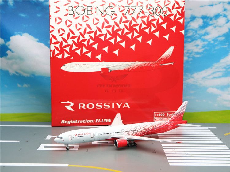 Phoenix 11336 1:400 Russia Rossiya B777-300ER EI-UNN Jedi