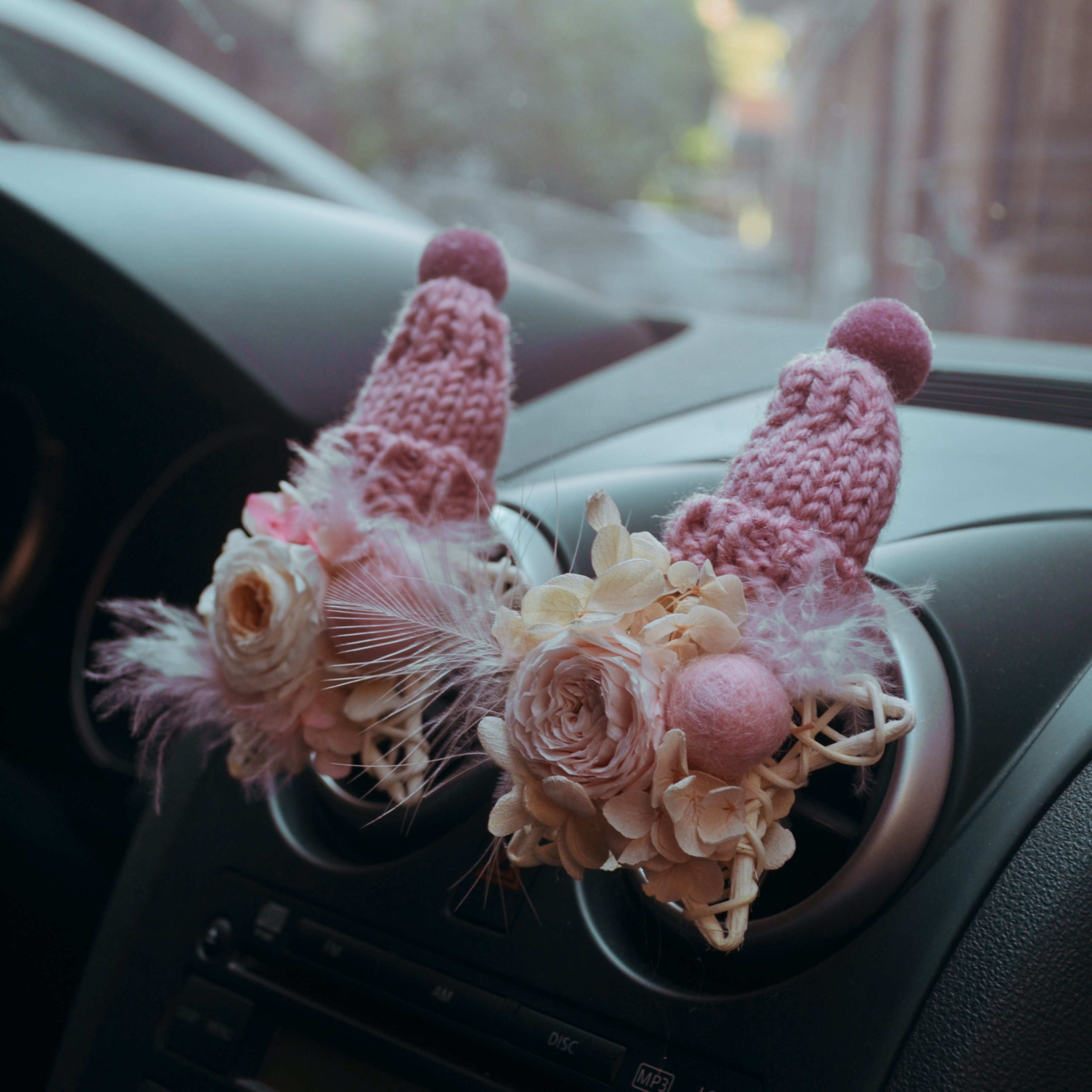 Automotive outlet decoration Eternal flowers Wei - beauty warm diy material package team building diy salon