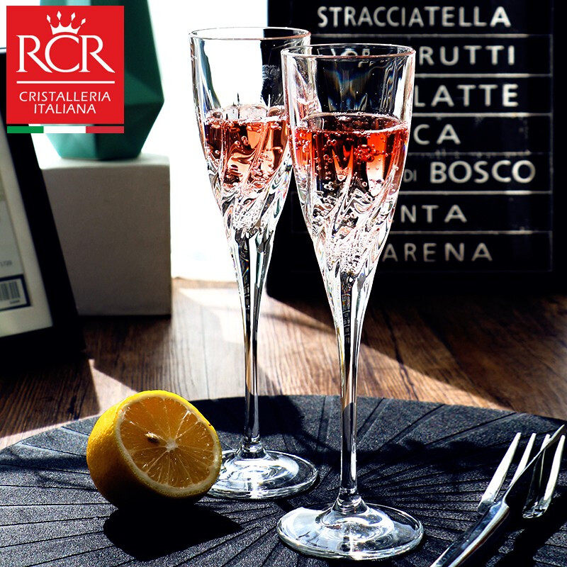 RCR Advanced Imports red wine glasses Water crystal glass cups Champagne glass of wine glasses High-body high-footed water glasses