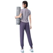 Professional morning running sports suit high-end yoga clothes 2024 new summer quick-drying Pilates training clothes for women