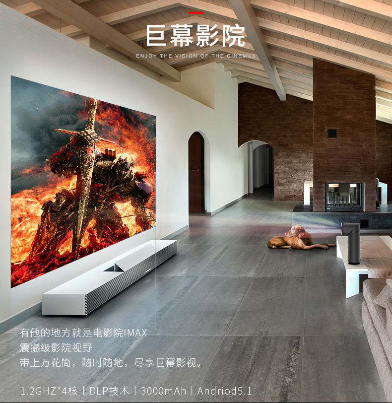 Bosny Q5 HD xách tay wifi mini nhà nhỏ micro máy chiếu 1080p HD không dây điện thoại di động văn phòng máy chiếu không có màn hình TV rạp hát tại nhà
