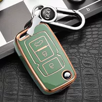 Geely E Model появляется [Gold Green] Ключевая крышка+металлическая пряжка