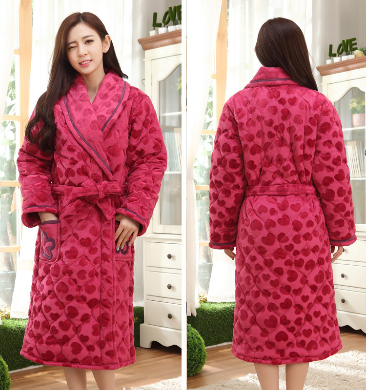 Peignoir jeunesse Quilted robe houmous - Ref 595227 Image 18