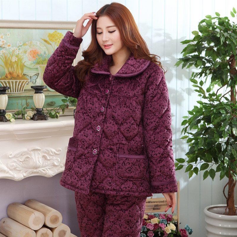 Peignoir jeunesse Quilted nuisette violet 8823 - Ref 599802 Image 48