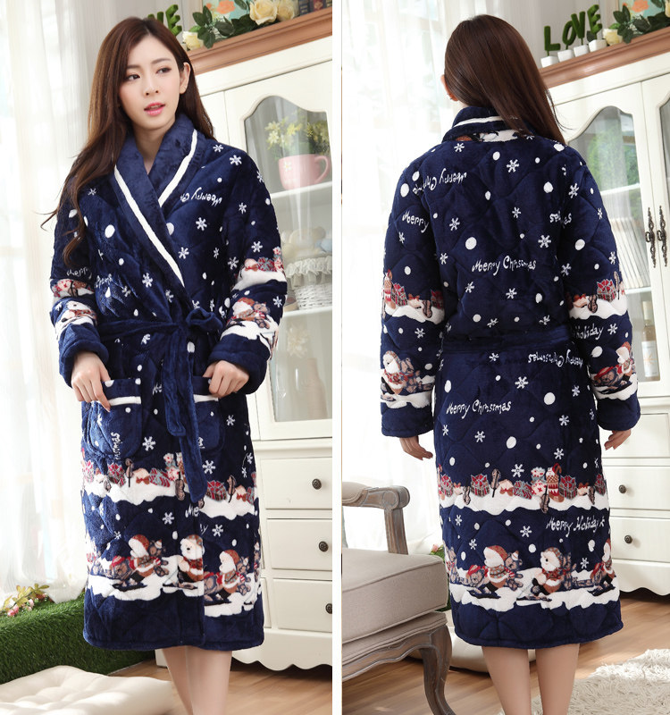 Peignoir jeunesse Quilted robe houmous - Ref 595227 Image 30