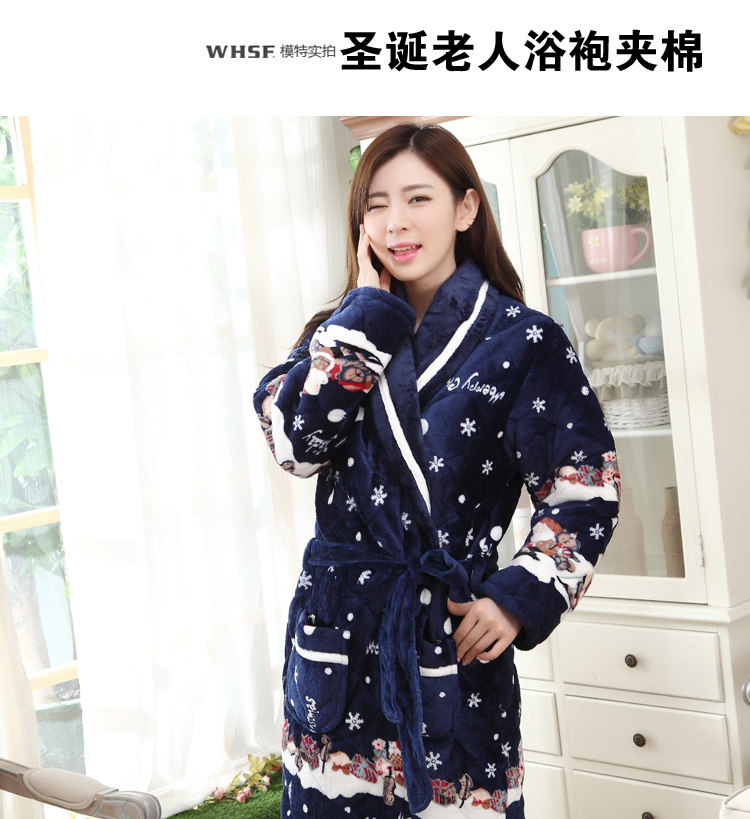 Peignoir jeunesse Quilted robe houmous - Ref 595227 Image 29