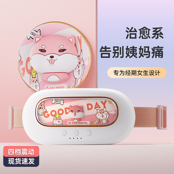 Warm Palace Belt for Women, a Magical Device for Relieving Menstrual Pain and Stomach Ache, Alleviating Dysmenorrhea, Warming the Uterus, and Providing Heat Therapy with a Hot Water Bottle