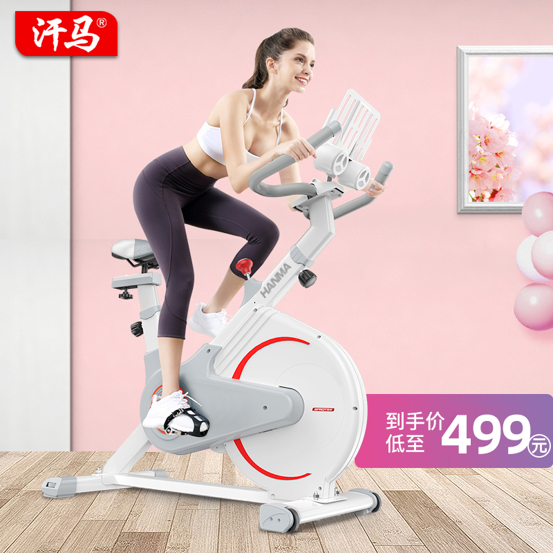 Sweat horse exercise bike women's home indoor exercise bike room sports exercise equipment weight loss pedal magnetic bicycle