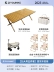 ghế bàn ăn gấp gọn Bàn ghế cắm trại ngoài trời bàn gấp bàn trứng cuộn bàn dã ngoại cắm trại di động bàn dã ngoại bộ đầy đủ các vật tư thiết bị bàn cafe gấp gọn Bàn ghế gấp gọn
