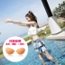 Áo tắm mới 2018 nữ ba mảnh nóng bỏng Hàn Quốc nhỏ nước hoa mỏng bụng thon gọn bảo thủ áo tắm sinh viên 	áo bơi 2 mảnh Bộ đồ bơi hai mảnh