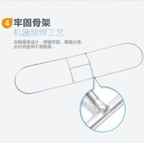 Flat mop Home rotary trailers Lazy People Ground Mop Hotel Large Cotton Thread Water Suction Wide Dust Pushback Tug