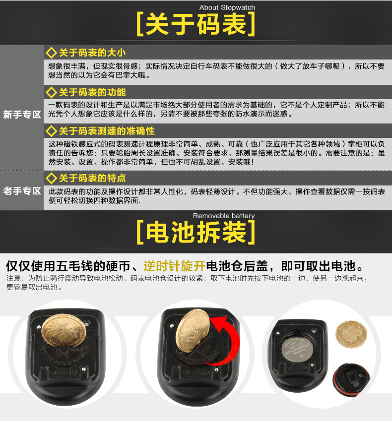 Tableau de bord vélo CAT EYE - Ref 2439752 Image 20