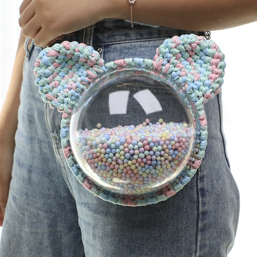 黛青 Вязаная сумка ручной работы, набор материалов, DIY