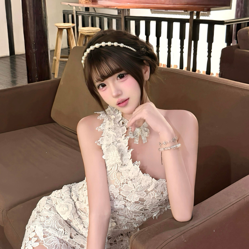 Chanel-Style Pearl Headband That Doesn'T Squeeze the Hair, Elegant Hair Accessory, Socialite-Style Headpiece, Light Luxury Headband, Noble Hairpin Chanel-Style Pearl Headband That Doesn'T Squeeze the Hair, Elegant Hair Accessory, Socialite-Style Headpiece, Light Luxury Headband, Noble Hairpin