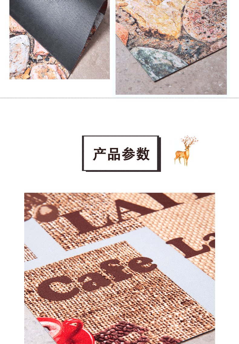Entry thảm nhà cửa thảm nhà bếp dải cao su thảm hiên thảm tùy chỉnh thảm - Thảm sàn thảm đá lau chân