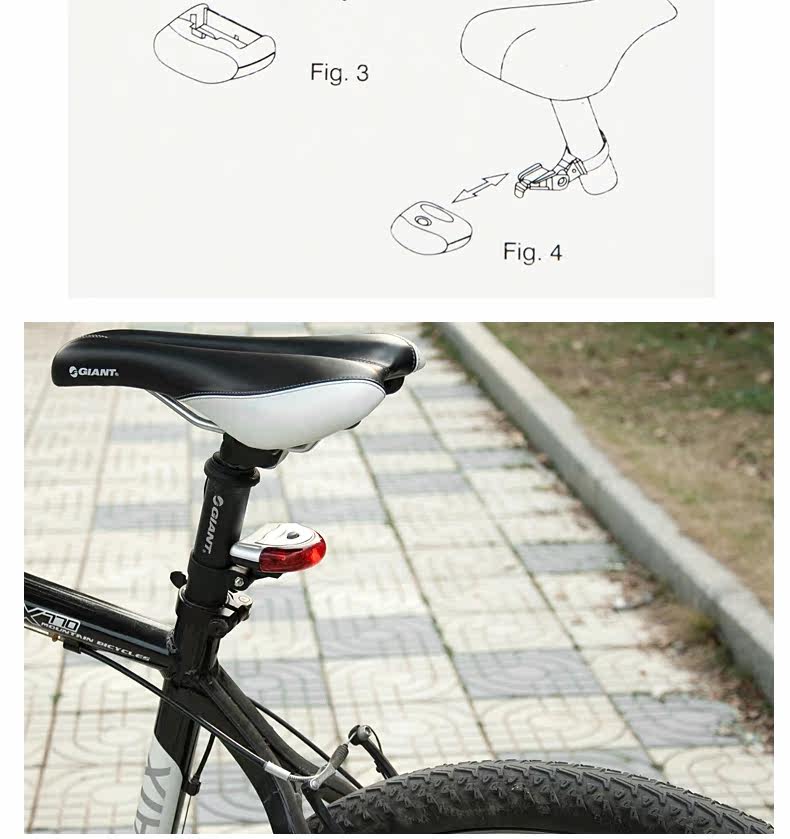 Eclairage pour vélo ROSWHEEL - Taillights - Ref 2399545 Image 12