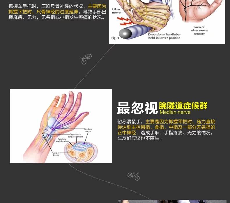 Gants de cyclisme mixte SPAKCT - Ref 2239203 Image 8