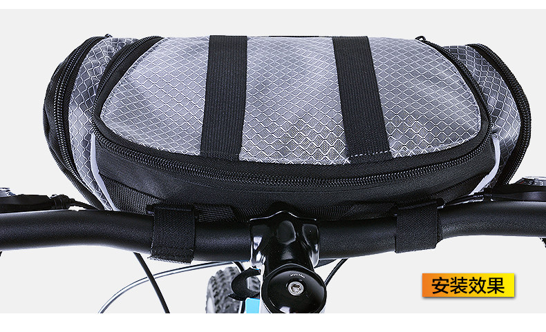 велосипедная сумка Музыка Хен велосипед, прежде чем фургон поставили фургон пакете дорога MTB кросс Паньер велосипед мешок автомобиль перед мешок Roswheel