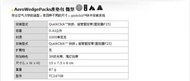 Sacoche pour vélo mixte TOPEAK - Ref 2232472 Image 7